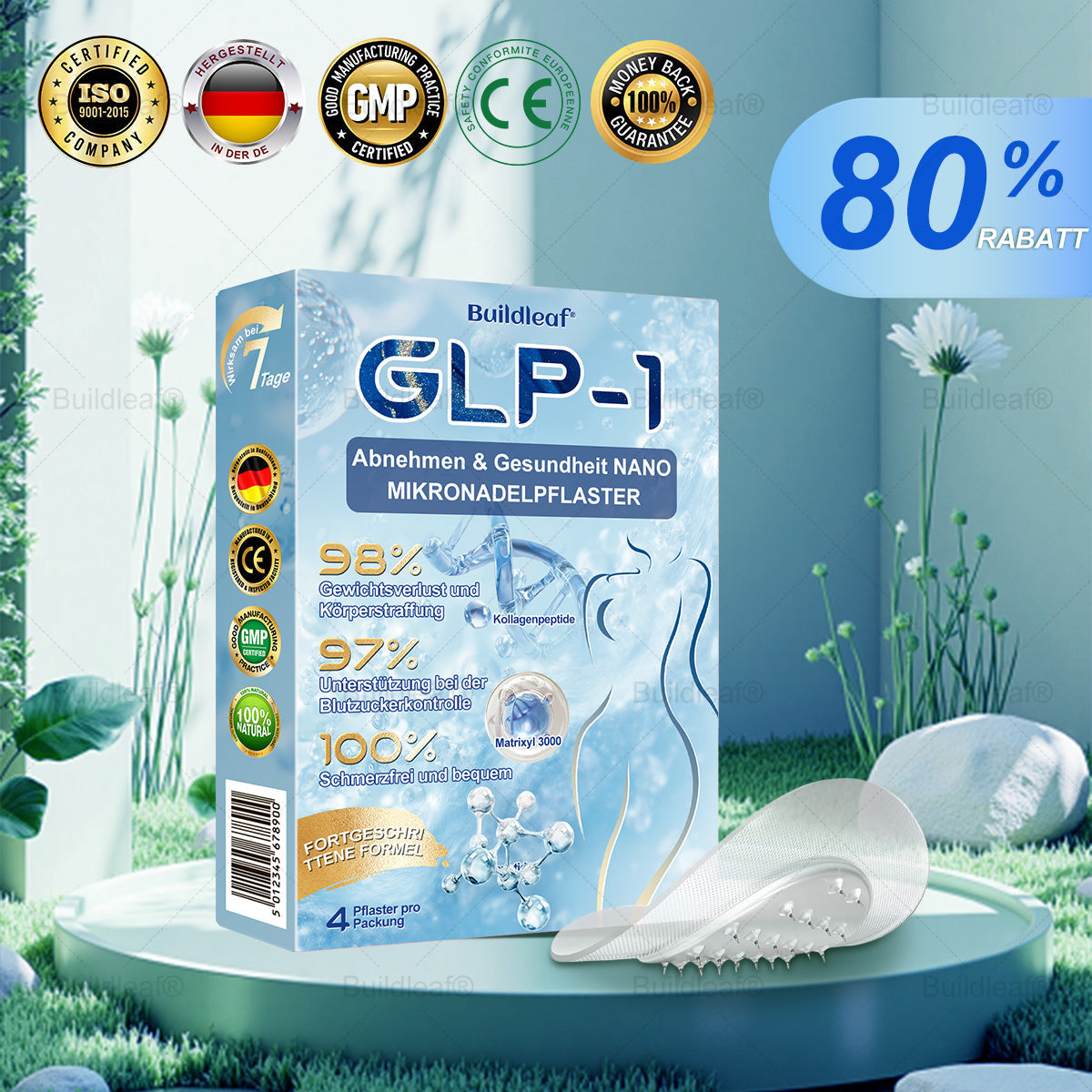 Buildleaf® – Letzte Chance! Schnapp dir diesen Glücksfund mit 50 % RABATT!  ✅ 180 Tage Geld-zurück-Garantie ✈️ Kostenloser Luftversand!